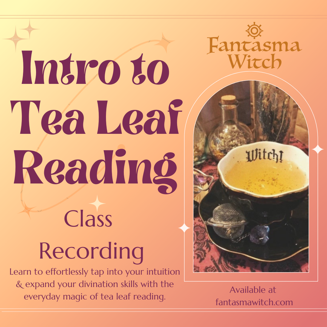 Intro to Tea Leaf Reading Zoom Class Recording